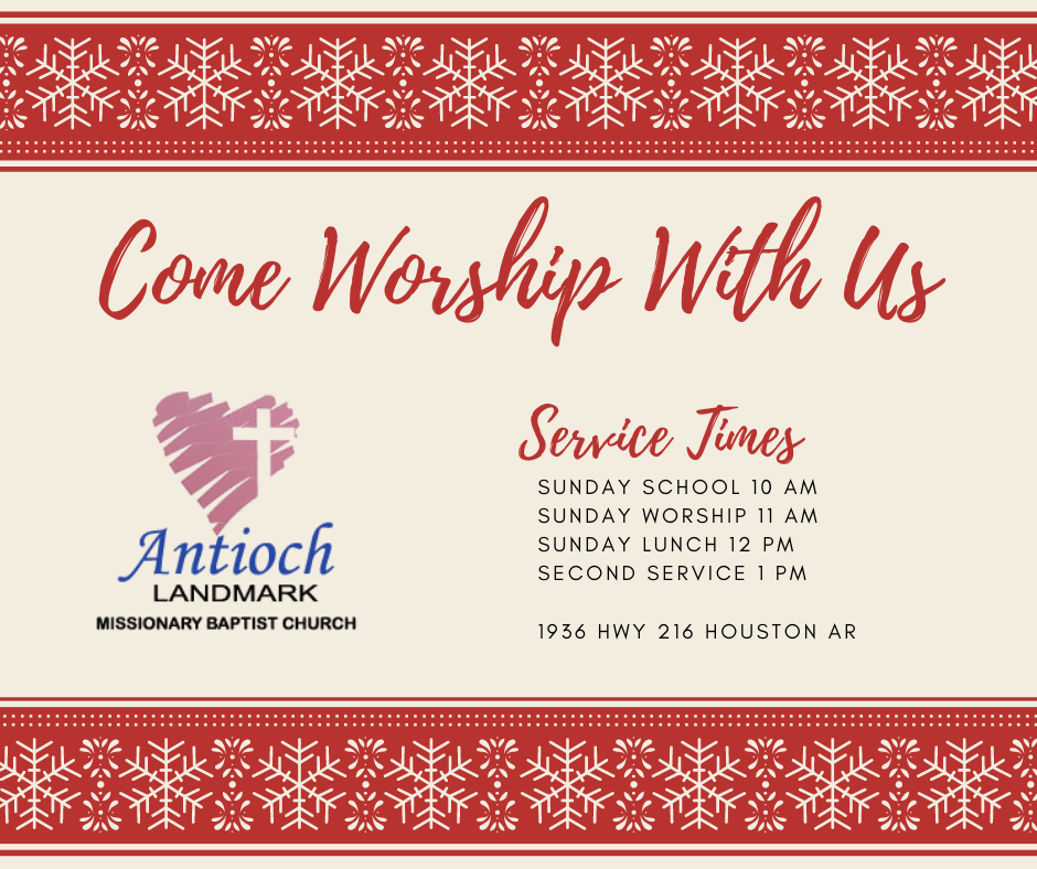 Antioch Missionary Baptist Church Perry County Service Times