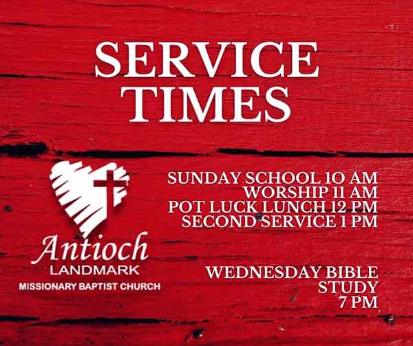 Antioch Missionary Baptist Church in Perryville Arkansas Service Times Red Wood